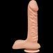 Фаллоимитатор Doc Johnson The D - Super D - 8 Inch With Balls - ULTRASKYN, диаметр 5,1см SO1571 фото 1