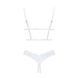 Эротический комплект Obsessive Heavenlly 2-pcs cupless set XL/2XL, открытая грудь, с доступом SO8177 фото 4