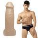 Фалоімітатор Fleshjack Boys: Reno Gold Dildo, за зліпком пеніса порноактора SO9582 фото 1