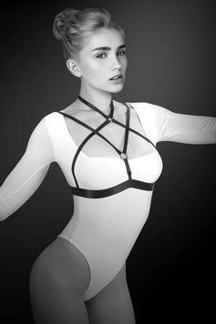 Портупея на грудь Bijoux Pour Toi - ALYSSA, эластичный полиэстер SO2226 фото