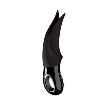Вибратор для клитора Fun Factory VOLTA black, гибкий двойной кончик SX0928 фото