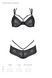 Комплект Passion DROSERA BIKINI black, S/M, бюстгальтер и трусики-кюлоты SX0468 фото 5