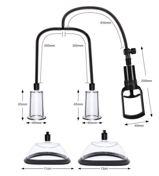 Вакуумная помпа для груди и сосков Men Powerup&nbsp;Passion&nbsp;Pump SX3005 фото