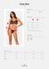 Полупрозрачный комплект Obsessive Celia Noir 2-pcs set XS/S, бюстгальтер, стринги SO7865 фото 5