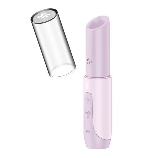 Вакуумный стимулятор Satisfyer Secret Kiss, магнитная технология 3D Air Pulse, 30 режимов, крышечка SX2163 фото