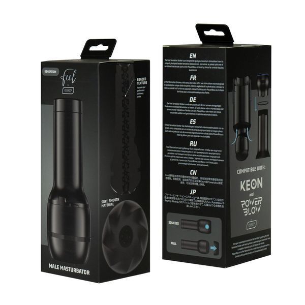 Мастурбатор Kiiroo FeelSensation Stroker PBC, сумісний з PowerBlow і Keon SO9362 фото