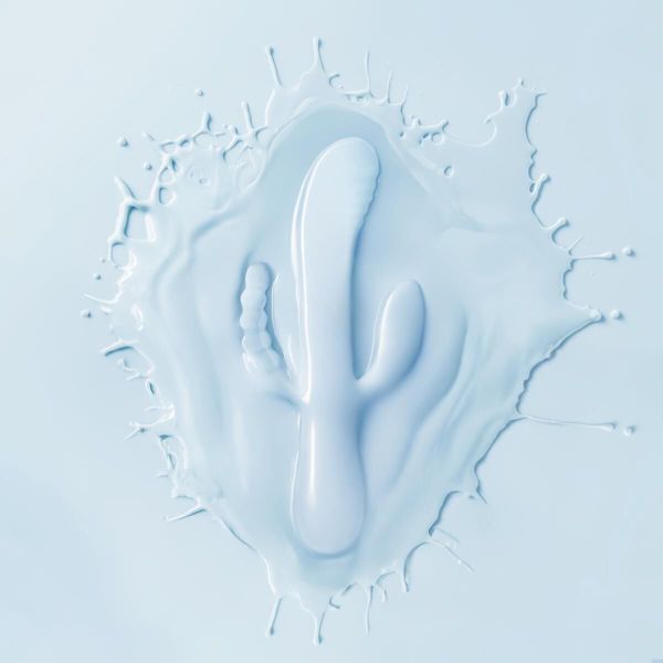 Вибратор-кролик Good Vibes Only - SAGE Triple Stimulation Vibe Soft Silicone - Blue SX3074 фото