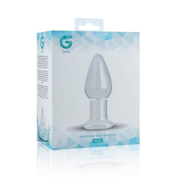 Стеклянная анальная пробка Gildo Glass Buttplug No. 24 SO4620 фото