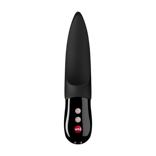 Вибратор для клитора Fun Factory VOLTA black, гибкий двойной кончик SX0928 фото