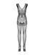 Бодистокинг Obsessive Bodystocking F234 S/M/L, абстрактный рисунок, глубокое декольте SO7230 фото 6