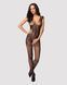 Бодистокинг Obsessive Bodystocking F234 S/M/L, абстрактный рисунок, глубокое декольте SO7230 фото 3