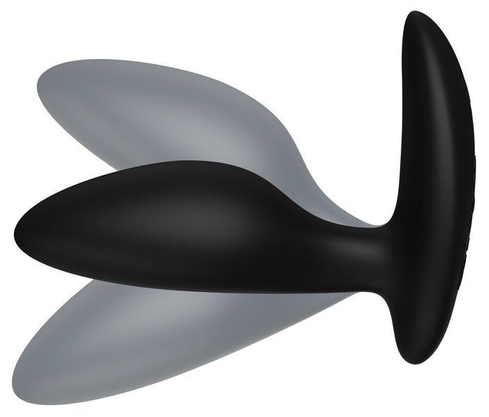 Анальна смарт-вібропробка We-Vibe Ditto+ Satin Black з пультом ДК SX2147 фото
