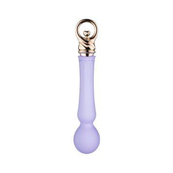 Вибромассажер с подогревом Zalo Sweet Magic - Confidence Wand Fantasy Violet SO6677 фото