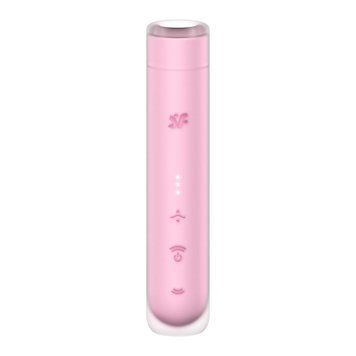 Вакуумный стимулятор Satisfyer First Kiss, технология 3D Air Pulse, 30 режимов, двойной силикон SX2164 фото