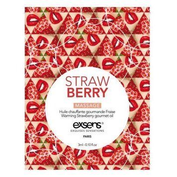Пробник массажного масла EXSENS Strawberry 3мл SO2375 фото