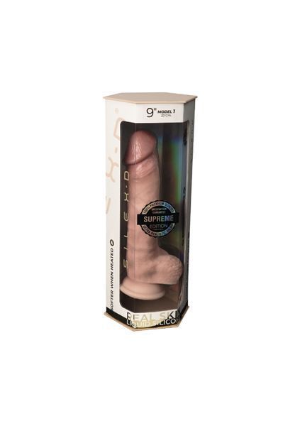 Фаллоимитатор SilexD Tomas Premium Real Skin Flesh (9in MODEL 1), ультрареалистик, диаметр 5 см SX1701 фото