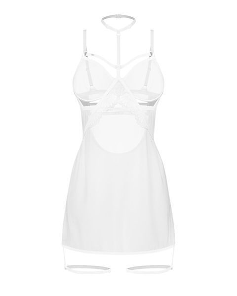 Бэби-долл Obsessive Arrowel White chemise L/XL SX2589 фото