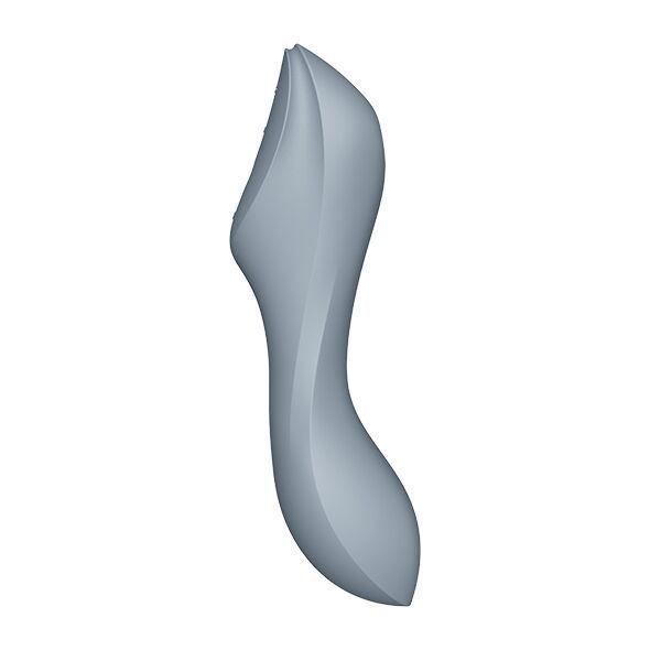 Вакуумный стимулятор с вибрацией Satisfyer Curvy Trinity 3 BlueGrey SO6118 фото