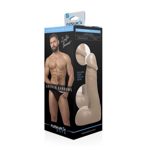 Фаллоимитатор Fleshjack Boys: Griffin Barrows Dildo, по слепку пениса порноактера SO9584 фото