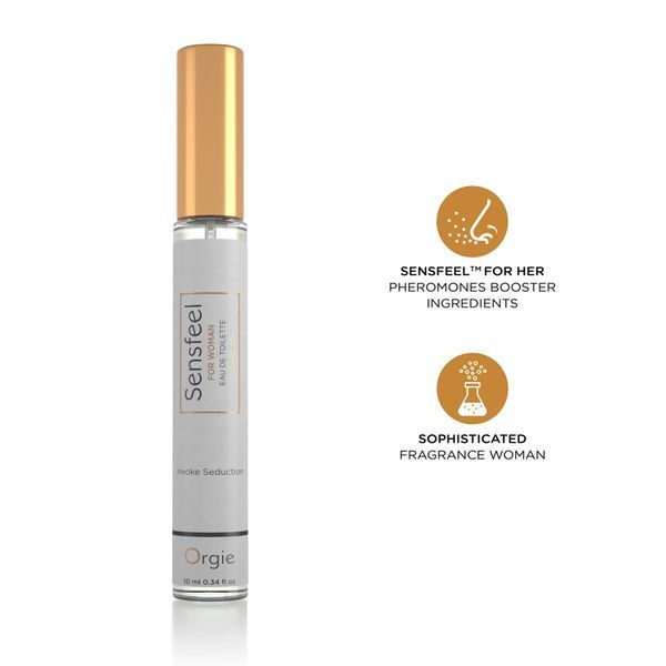 Жіночі парфуми з феромонами Orgie &ndash; Sensfeel for Woman Travel Size (10 мл), квітково-фруктовий аромат SX1540 фото