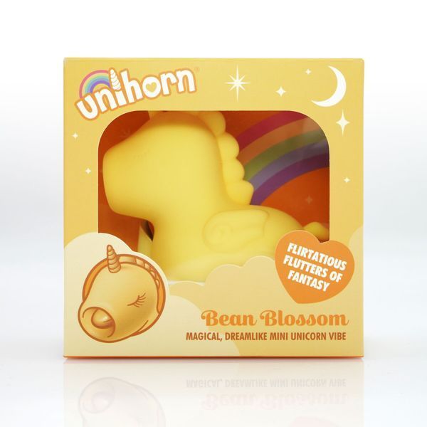 Вибратор-единорожка Unihorn &ndash; Bean Blossom, пульсирующий язычок SX2856 фото