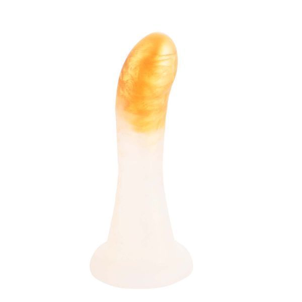 Страпон LOCKINK SEVANDA Queen Sheba Strapon Golden Dildo, регулируемые крепления, силиконовый дилдо SX0874 фото