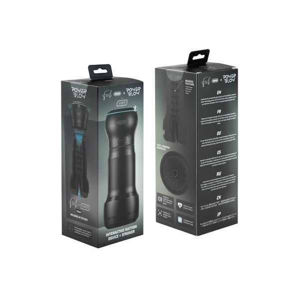 Мастурбатор Kiiroo Feel Pocket с всасывающей интерактивной насадкой PowerBlow Combo Set SX1224 фото