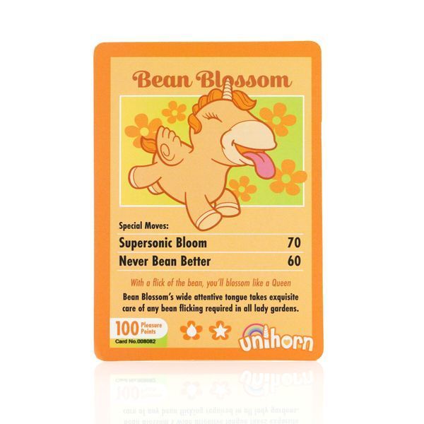 Вибратор-единорожка Unihorn &ndash; Bean Blossom, пульсирующий язычок SX2856 фото