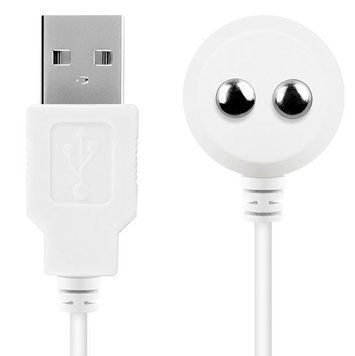 Зарядка (запасной кабель) для игрушек Satisfyer USB charging cable White SO2868 фото