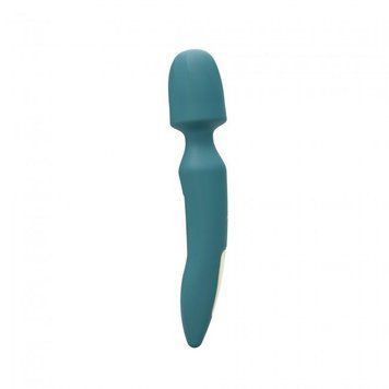 Вибромассажер с двумя насадками Love To Love R-EVOLUTION TEAL ME, гибкая головка SO3823 фото
