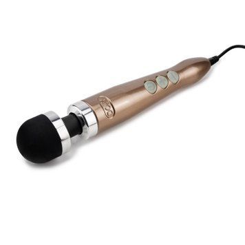 Вибромассажер DOXY Die Cast 3 Rose Gold, очень мощный, питание 220В, металлический корпус SX2457 фото