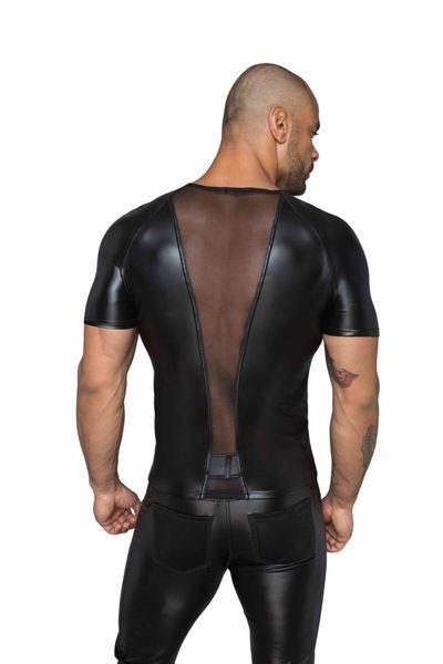 Футболка з мокрим ефектом Noir Handmade H056 Men's T-shirt made of powerwetlook, M SX0086 фото