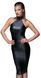 Сукня-олівець з мокрим ефектом Noir Handmade F160 Powerwetlook pencil dress, M SX0036 фото 1