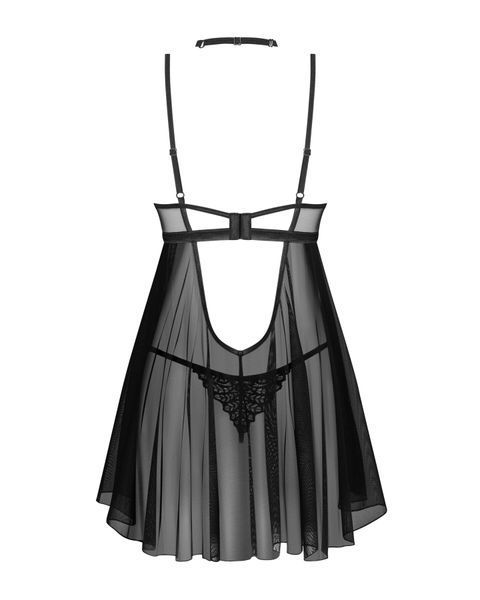 Бэби-долл Obsessive Donarella babydoll & thong XL/2XL SX1139 фото
