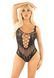 Боди Leg Avenue Rhinestone Net and Lace Bodysuit One Size, Black SX1753 фото 1