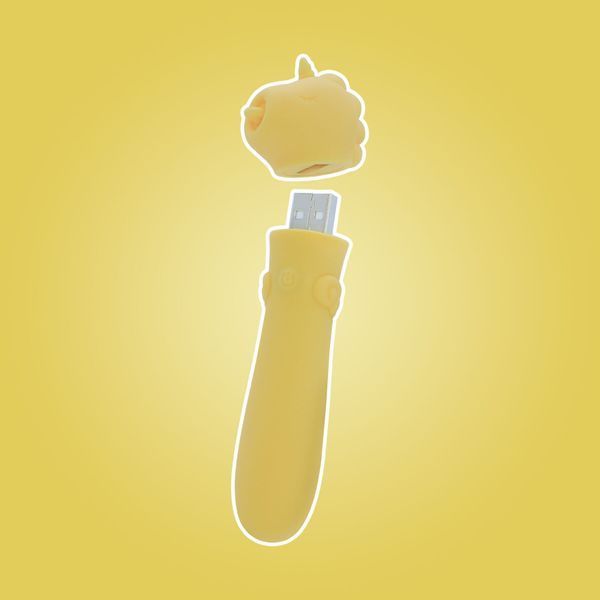 Вибратор-единорожка Unihorn USB Bullet &ndash; Bean Blossom, вибропуля, USB-зарядка, 10 режимов SX2857 фото