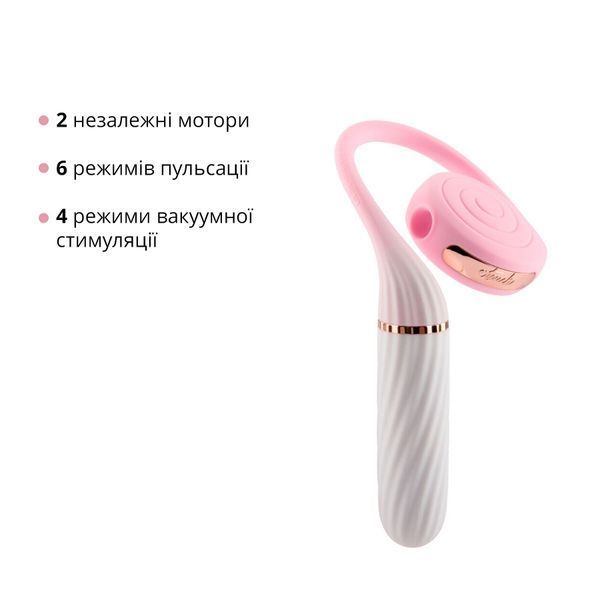 Пульсатор с вакуумной стимуляцией Otouch LOLLIPOP Pink SO9400 фото