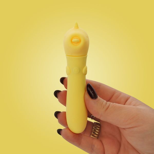 Вибратор-единорожка Unihorn USB Bullet &ndash; Bean Blossom, вибропуля, USB-зарядка, 10 режимов SX2857 фото