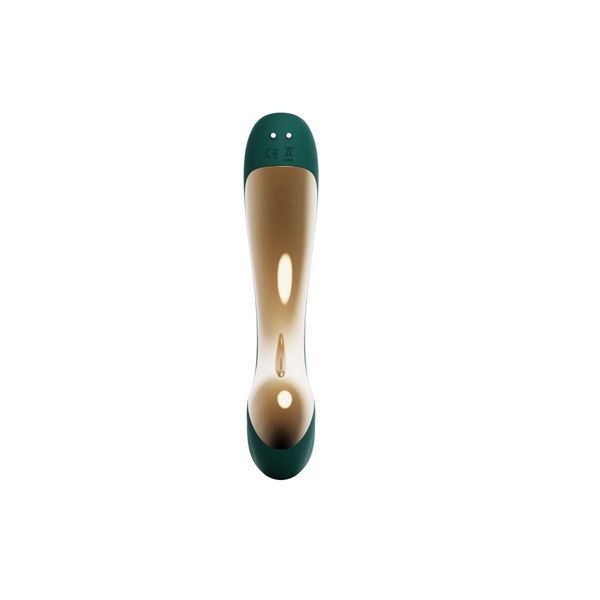 Вибратор-пульсатор с вакуумной насадкой Zalo &ndash; Talis G-Spot PulseWave Vibrator Turquoise Green SX0711 фото
