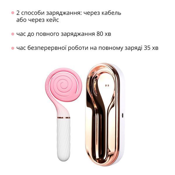 Пульсатор с вакуумной стимуляцией Otouch LOLLIPOP Pink SO9400 фото