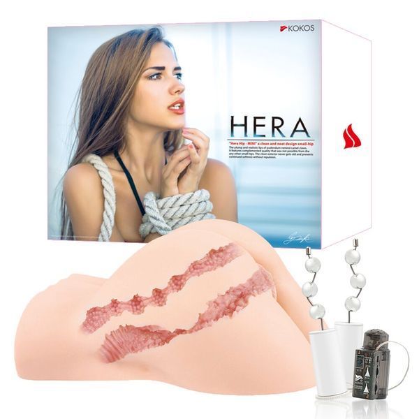 Мастурбатор Kokos Hera Hip Real 2WayPlus з функцією масажу та вібрацією SO2482 фото