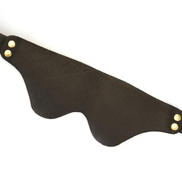 Кожаная маска на глаза Liebe Seele Samurai Blindfold SX2814 фото