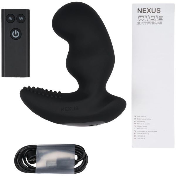 Массажер простаты Nexus RIDE EXTREME, 2 мотора, пульт ДУ SO8698 фото