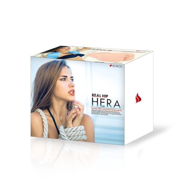 Мастурбатор Kokos Hera Hip Real 2WayPlus з функцією масажу та вібрацією SO2482 фото