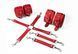 Набор для БДСМ 3 в 1 Feral Feelings BDSM Kit 3 Red, наручники, поножи, крестовина SO8270 фото 1