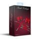 Набор для БДСМ 3 в 1 Feral Feelings BDSM Kit 3 Red, наручники, поножи, крестовина SO8270 фото 2