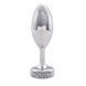 Металлическая анальная пробка DOXY Butt Plug SMOOTH, гладкая, диаметр 3,3 см SO8030 фото 1