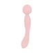 Вибромассажер Good Vibes Only - SIMI Double-Sided Wand Vibrator Soft Silicone - Pink SX3076 фото 2