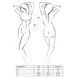 Комплект белья Passion IMAGINE SET OpenBra S/M, black, лиф - мини-сорочка, трусики с оборками EL11702 фото 5