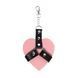 Брелок на карабине для ключей Art of Sex Chained Heart, Розовый SX2244 фото 1